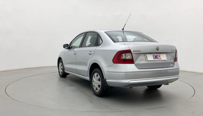 2013 Skoda Rapid AMBITION 1.6 TDI CR MT PLUS, Diesel, Manual, 1,23,994 km, Left Back Diagonal