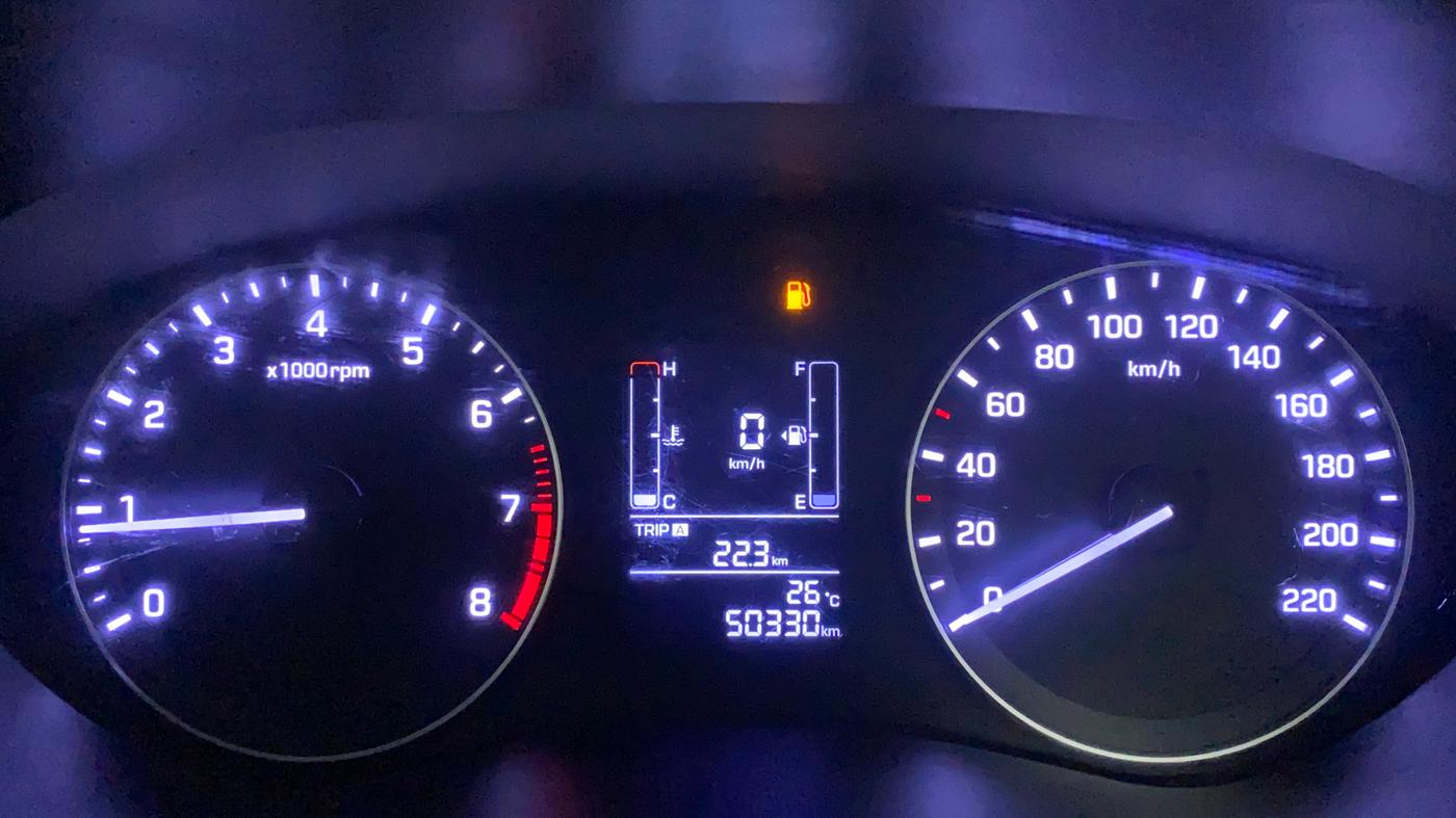 2015 Hyundai Elite i20 SPORTZ 1.2, Petrol, Manual, 50,408 km, Odometer Image