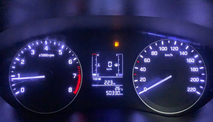2015 Hyundai Elite i20 SPORTZ 1.2, Petrol, Manual, 50,408 km, Odometer Image
