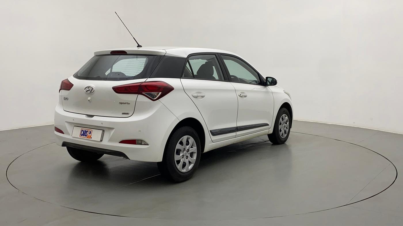 2015 Hyundai Elite i20 SPORTZ 1.2, Petrol, Manual, 50,408 km, Right Back Diagonal