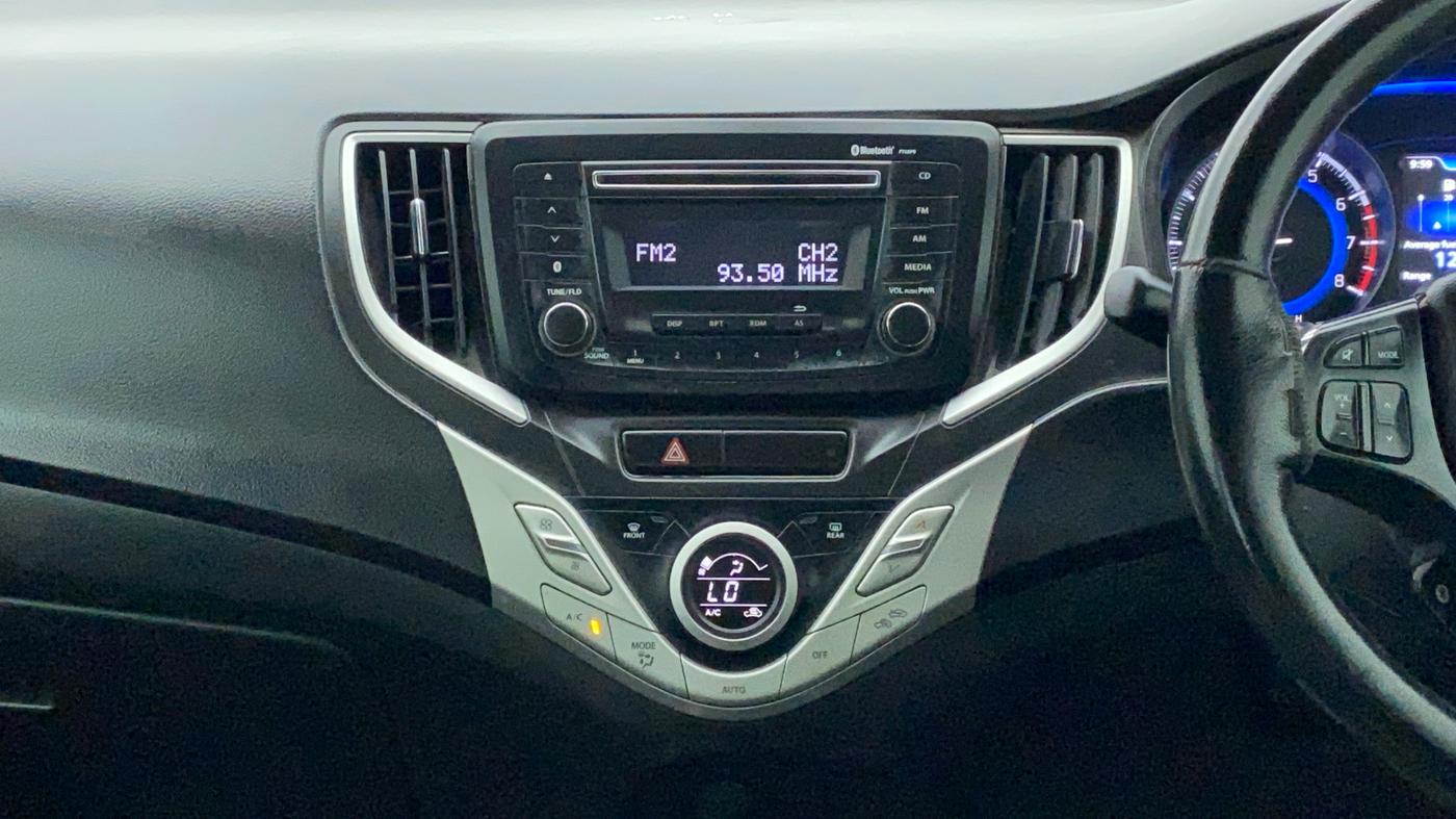 2016 Maruti Baleno ZETA PETROL 1.2, Petrol, Manual, 52,662 km, Air Conditioner