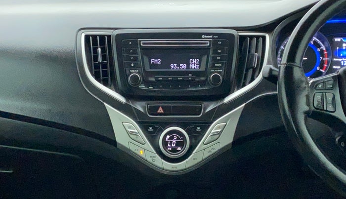 2016 Maruti Baleno ZETA PETROL 1.2, Petrol, Manual, 52,662 km, Air Conditioner