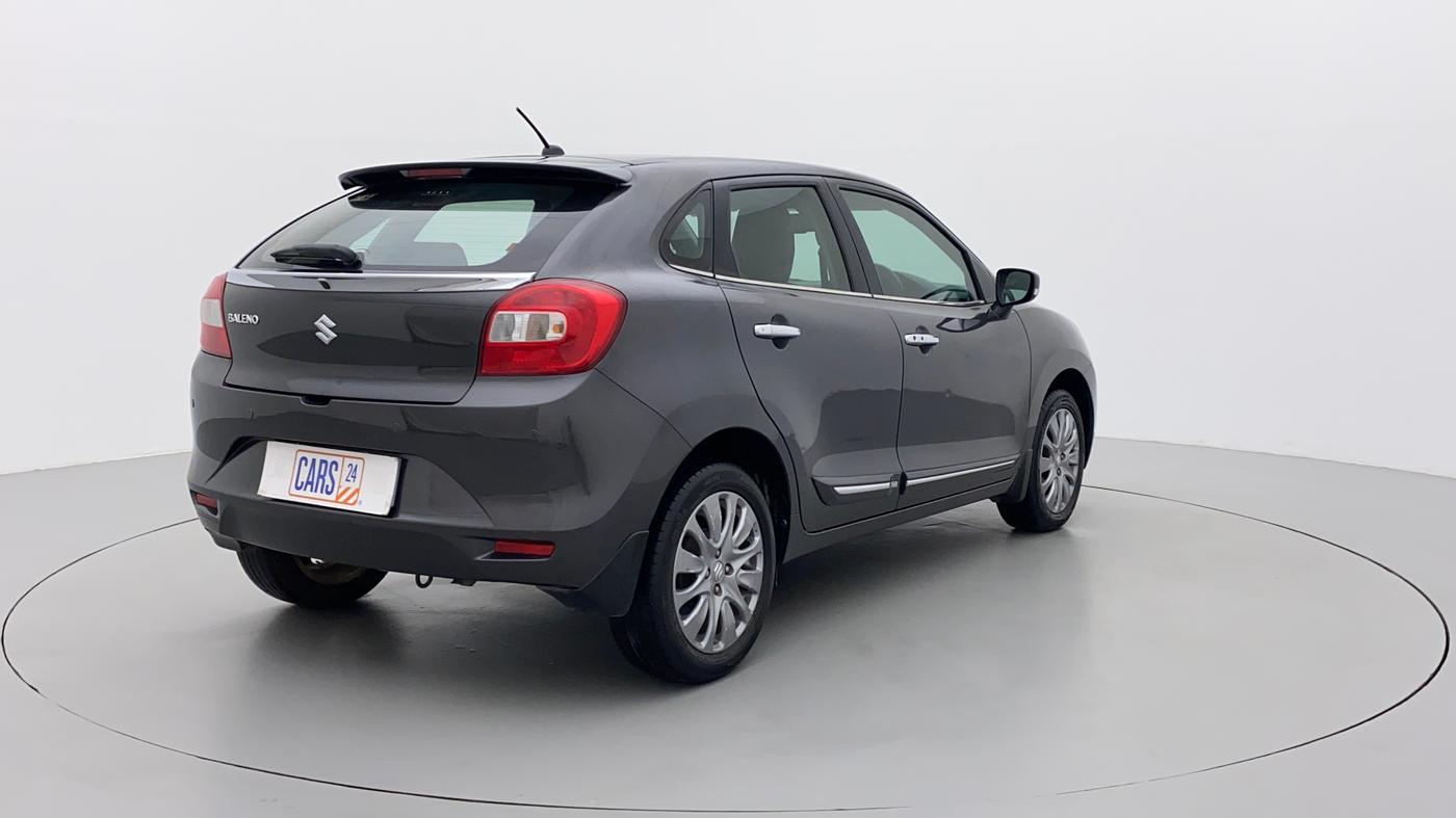 2016 Maruti Baleno ZETA PETROL 1.2, Petrol, Manual, 52,662 km, Right Back Diagonal