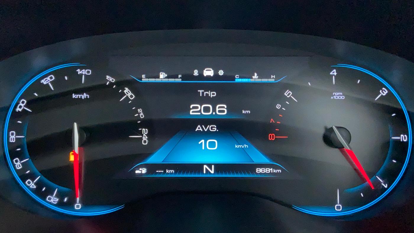 2020 MG HECTOR SHARP DCT PETROL, Petrol, Automatic, 8,787 km, Odometer View