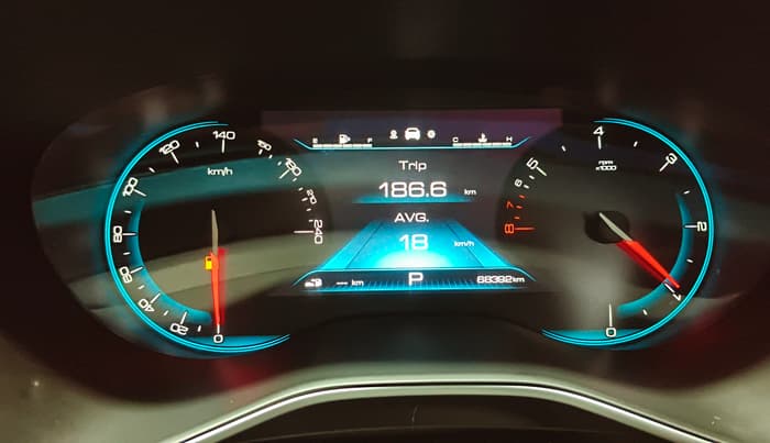 2021 MG HECTOR PLUS SHARP 1.5 PETROL TURBO CVT 6-STR, Petrol, Automatic, 68,381 km, Odometer Image