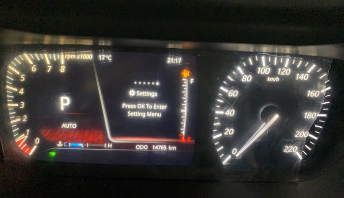 2022 Tata ALTROZ XZA PLUS, Petrol, Automatic, 14,740 km, Odometer Image