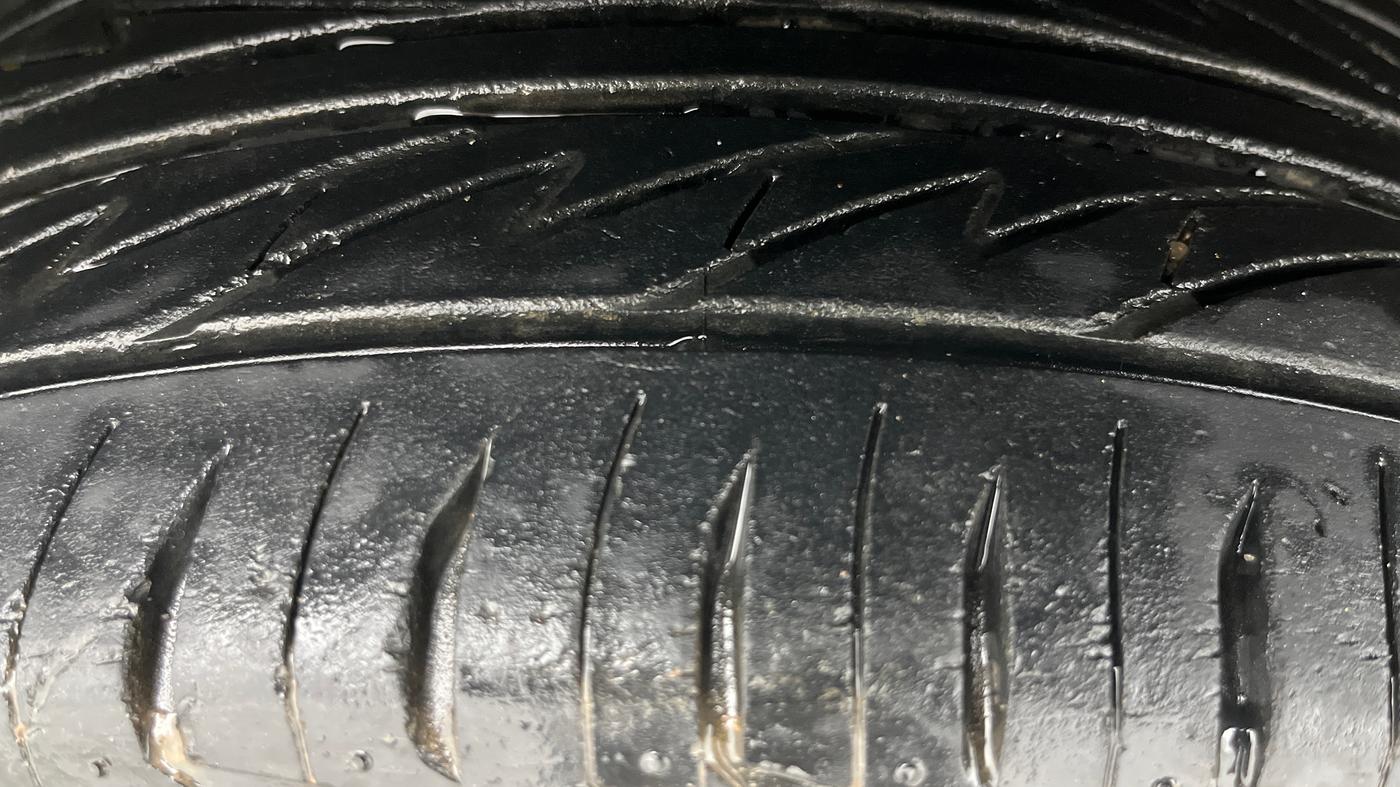 2014 Nissan Micra Active XV, Petrol, Manual, 40,029 km, Left Front Tyre Tread