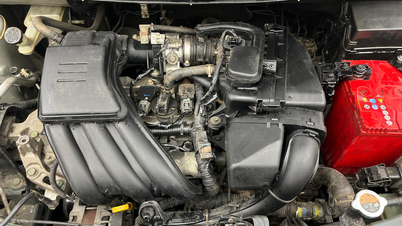 2014 Nissan Micra Active XV, Petrol, Manual, 40,029 km, Engine View