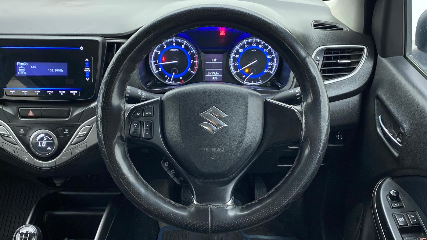 2020 Maruti Baleno DELTA PETROL 1.2, Petrol, Manual, 54,743 km, Steering Wheel Close Up