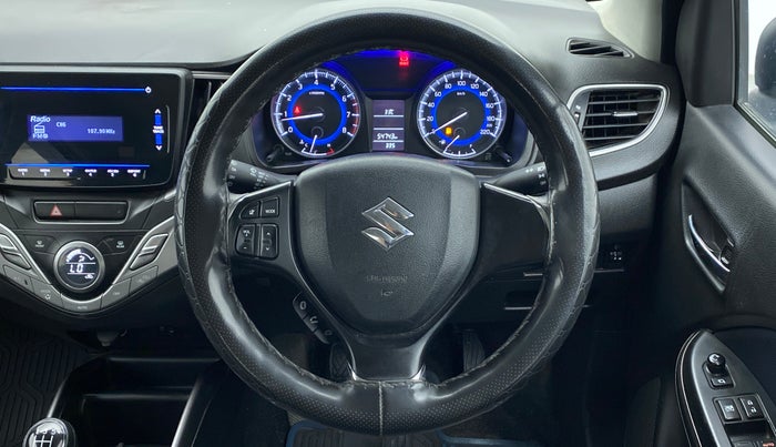 2020 Maruti Baleno DELTA PETROL 1.2, Petrol, Manual, 54,743 km, Steering Wheel Close Up