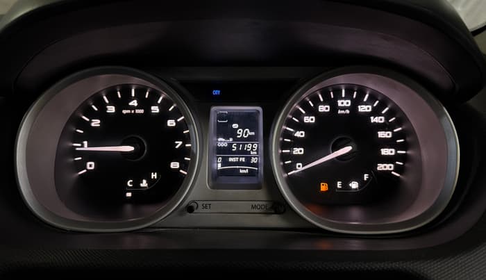 2016 Tata Tiago XZ PETROL, Petrol, Manual, 51,184 km, Odometer Image