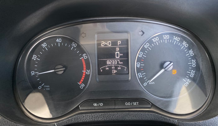 2019 Skoda Rapid STYLE 1.6 MPI AT, Petrol, Automatic, 82,335 km, Odometer Image