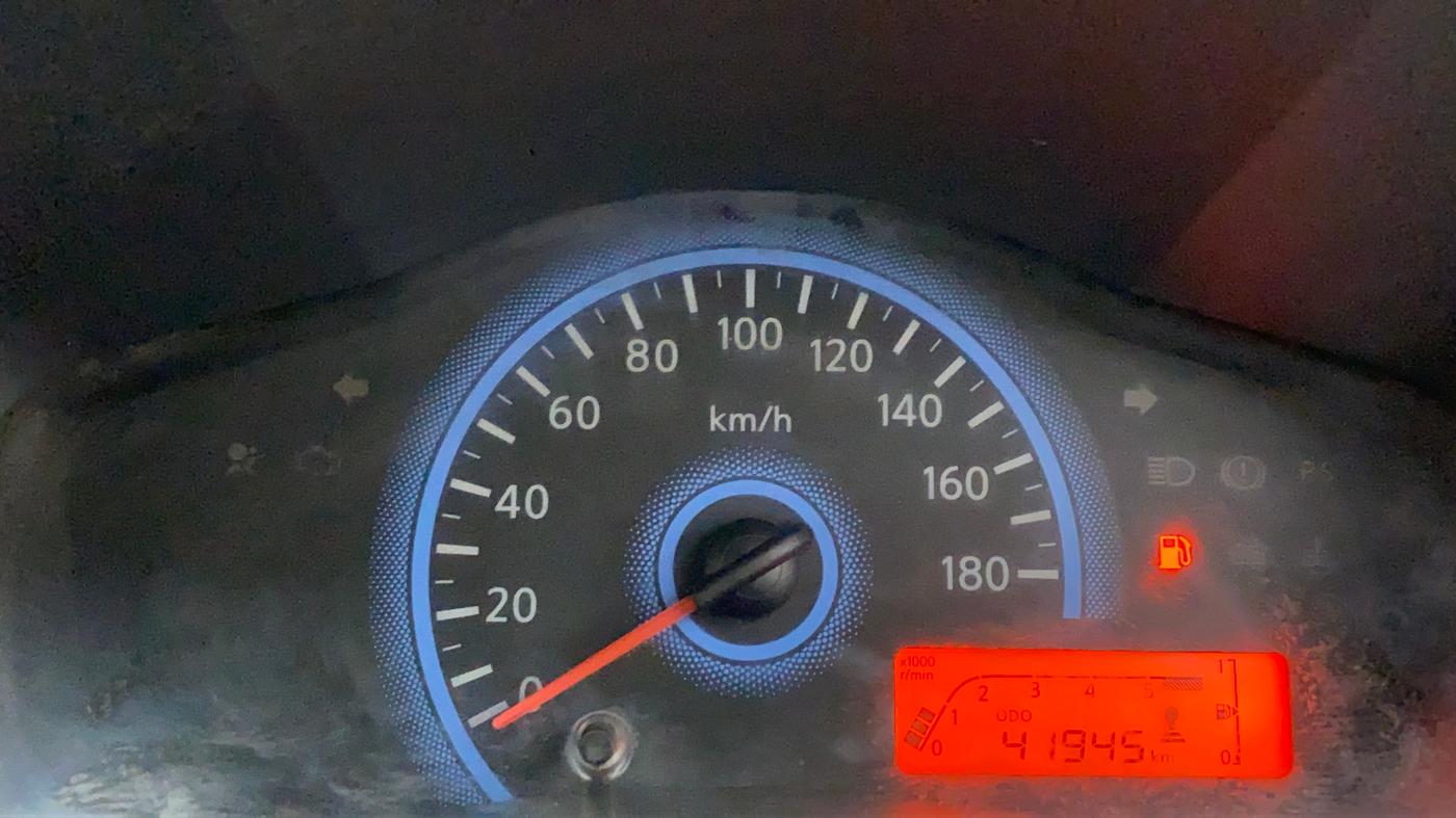 2016 Datsun Redi Go T (O), Petrol, Manual, 41,932 km, Odometer Image