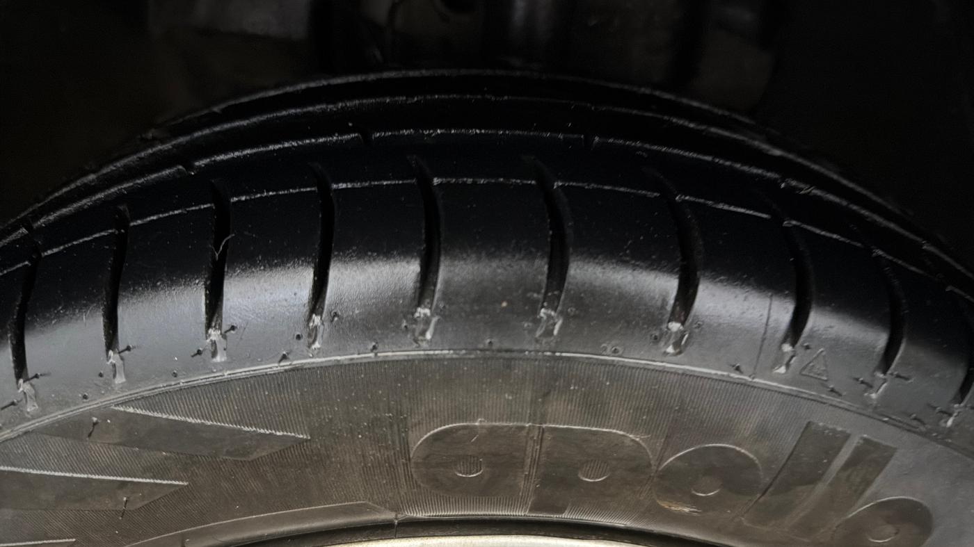 2022 Tata Tiago XZ PLUS CNG, CNG, Manual, 55,180 km, Left Front Tyre Tread