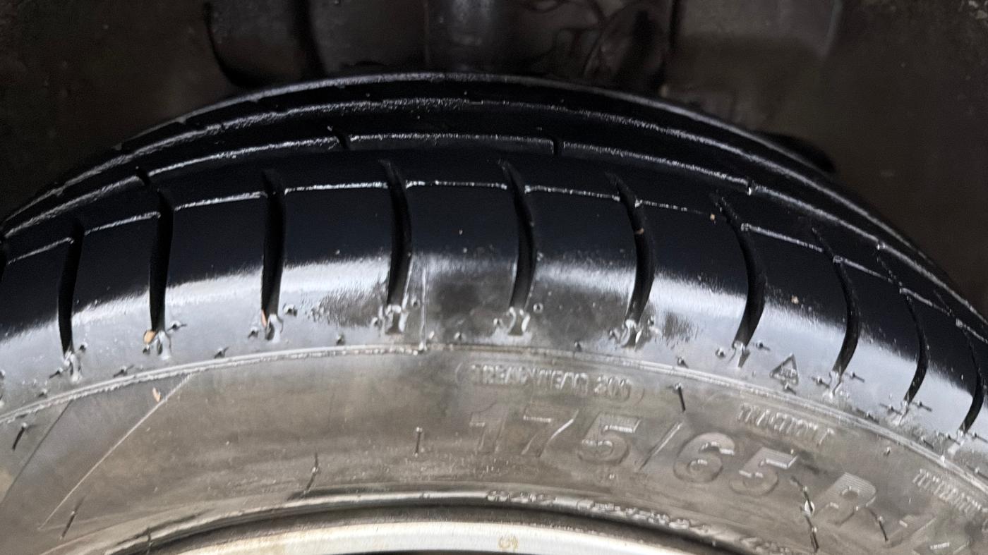 2022 Tata Tiago XZ PLUS CNG, CNG, Manual, 55,180 km, Right Front Tyre Tread