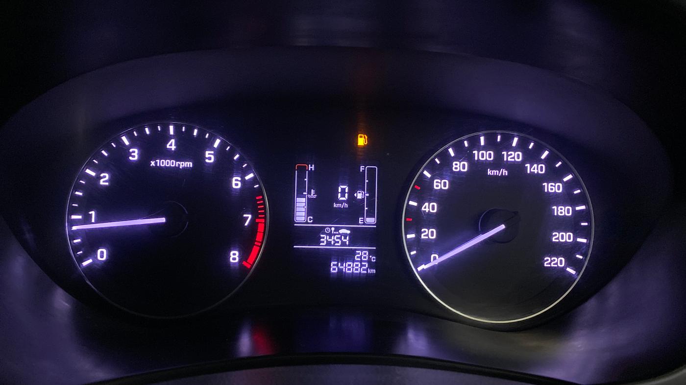 2016 Hyundai Elite i20 SPORTZ 1.2, Petrol, Manual, 64,872 km, Odometer Image