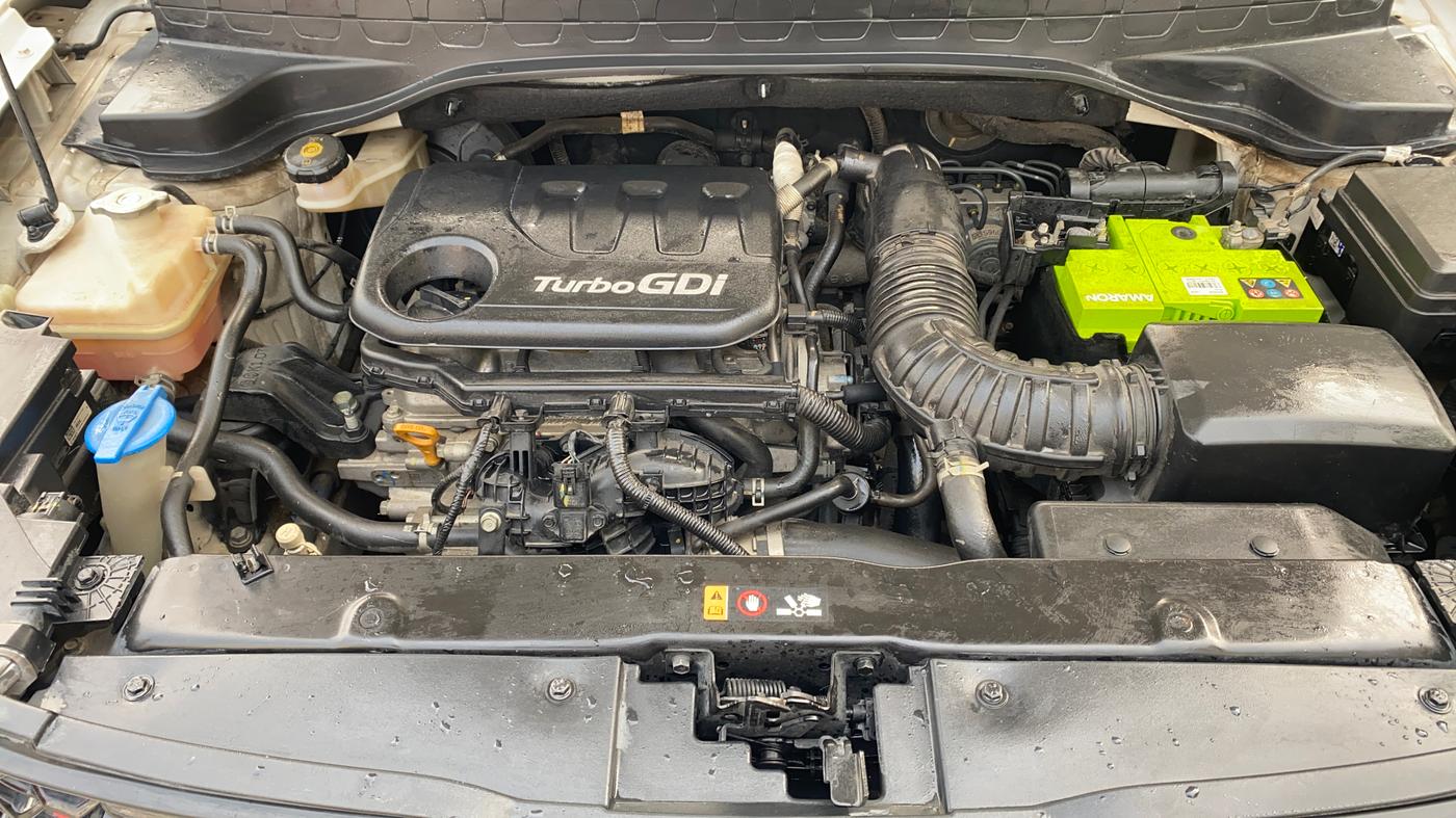 2021 KIA SONET GTX PLUS 1.0 IMT, Petrol, Manual, 60,653 km, Engine View