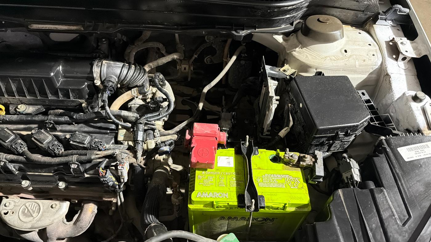 2022 Maruti Vitara Brezza VXI AT SHVS, Petrol, Automatic, 47,305 km, Engine View - Left