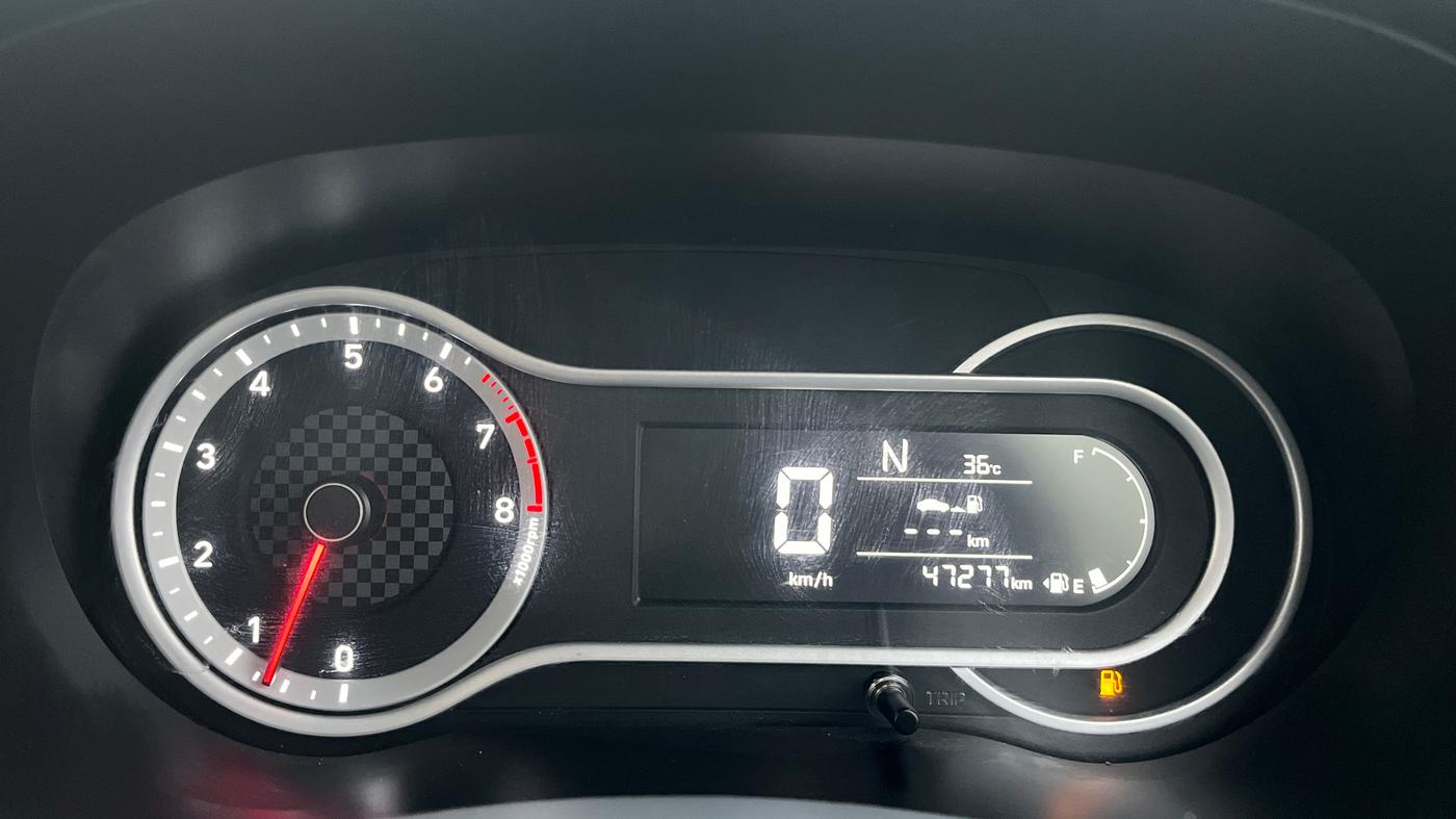 2021 Hyundai AURA SX PLUS 1.2 AMT, Petrol, Automatic, 47,258 km, Odometer Image