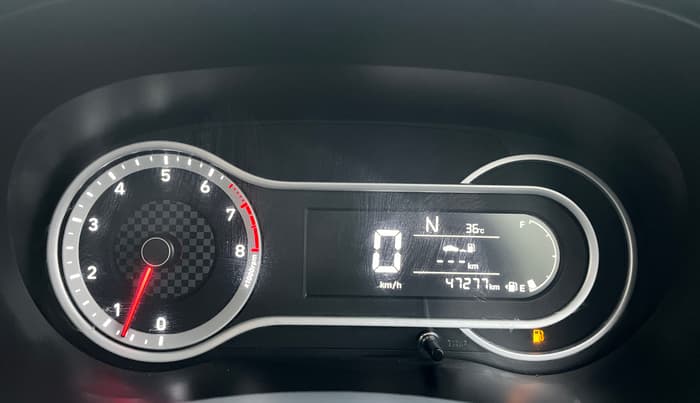 2021 Hyundai AURA SX PLUS 1.2 AMT, Petrol, Automatic, 47,258 km, Odometer Image