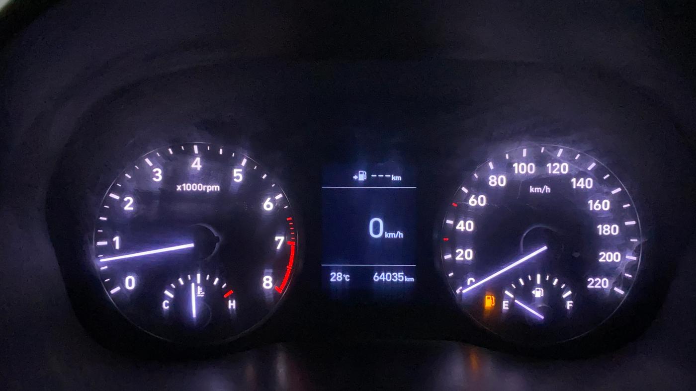2017 Hyundai Verna 1.6 VTVT SX O, CNG, Manual, 63,998 km, Odometer Image