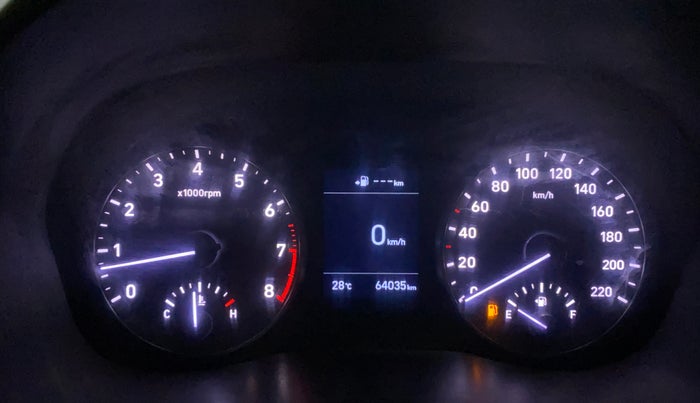 2017 Hyundai Verna 1.6 VTVT SX O, CNG, Manual, 63,998 km, Odometer Image