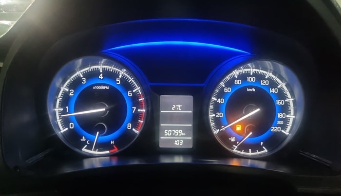 2018 Maruti Baleno DELTA PETROL 1.2, Petrol, Manual, 50,769 km, Odometer Image