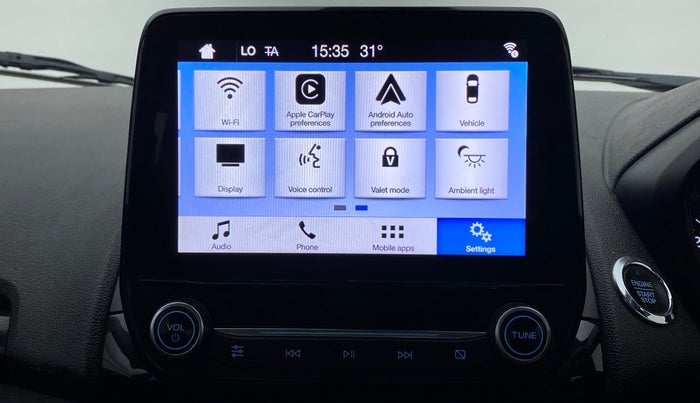 2018 Ford Ecosport TITANIUM 1.5L PETROL, Petrol, Manual, 39,914 km, Apple CarPlay and Android Auto