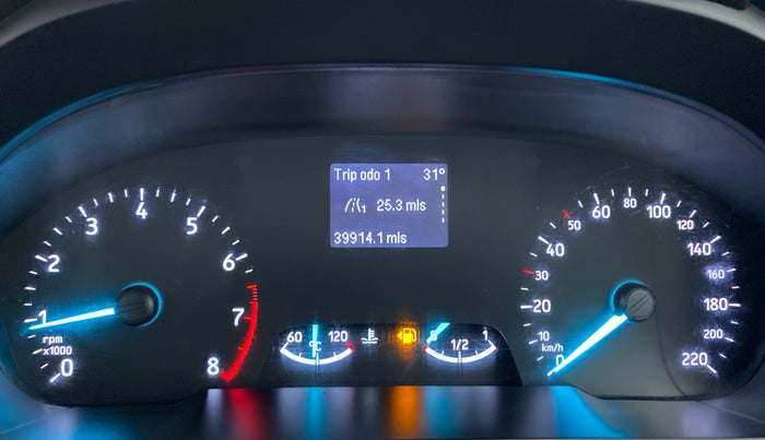 2018 Ford Ecosport TITANIUM 1.5L PETROL, Petrol, Manual, 39,914 km, Odometer Image