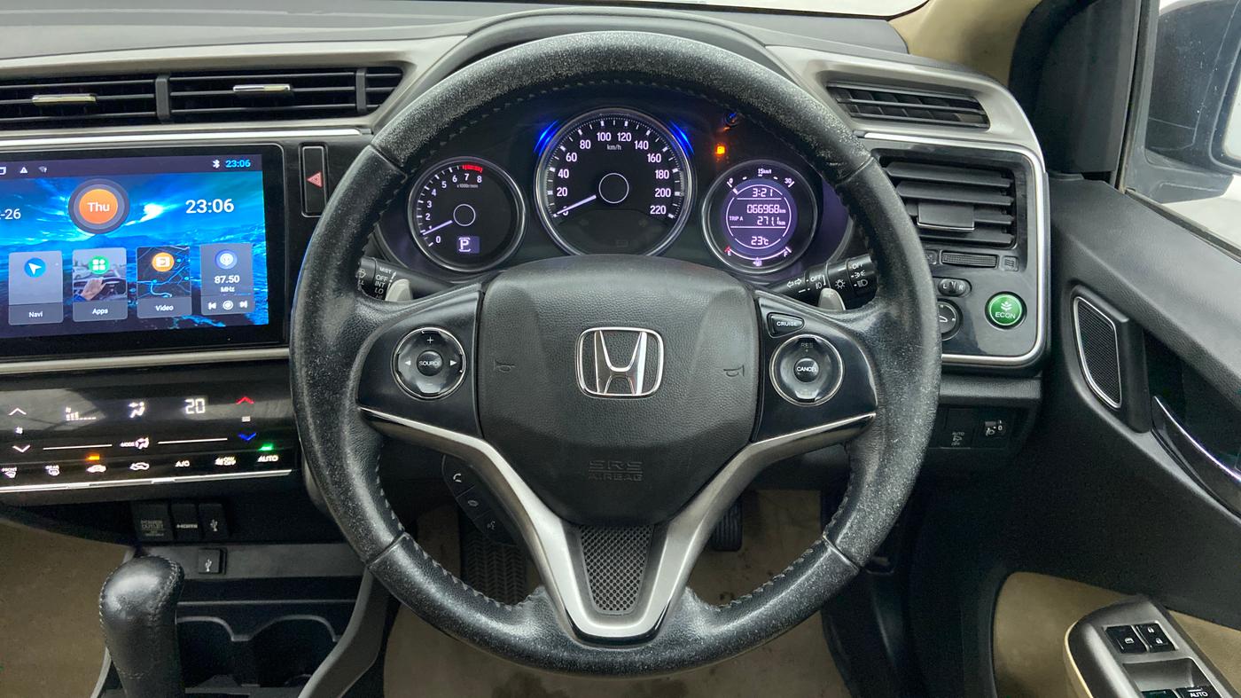 2017 Honda City VX CVT PETROL, Petrol, Automatic, 67,735 km, Steering Wheel Close Up