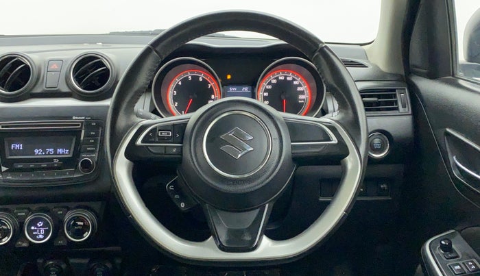 2018 Maruti Swift ZXI, Petrol, Manual, 55,919 km, Steering Wheel Close Up