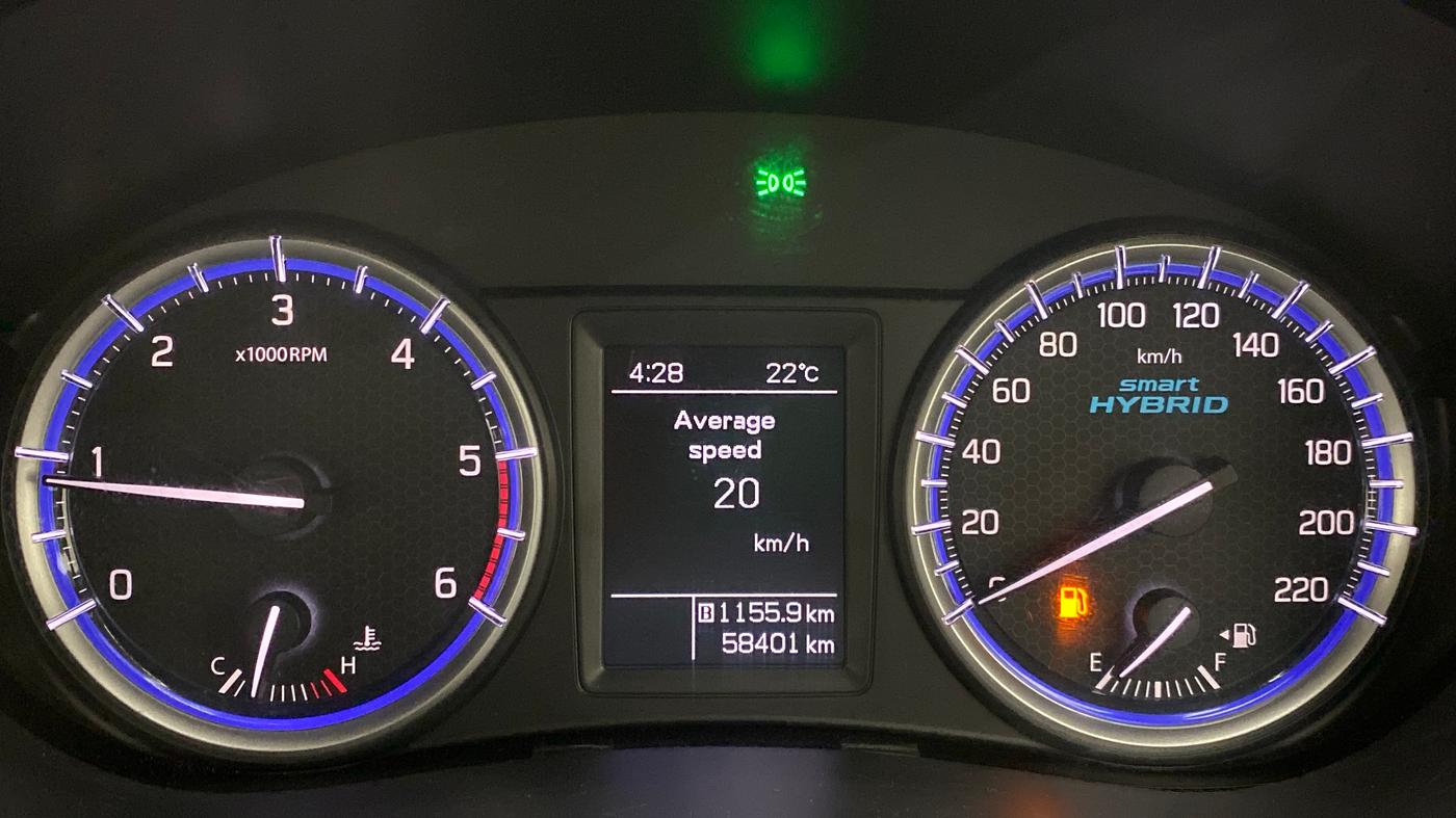 2017 Maruti S Cross ZETA SHVS, Diesel, Manual, 58,439 km, Odometer Image