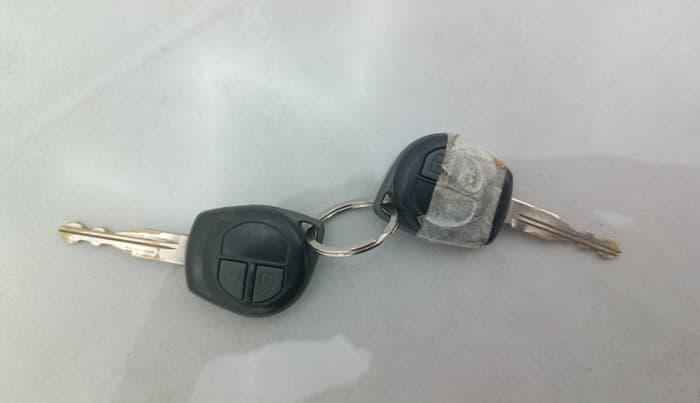 2017 Maruti Ertiga ZXI, Petrol, Manual, 1,20,904 km, Key Close Up