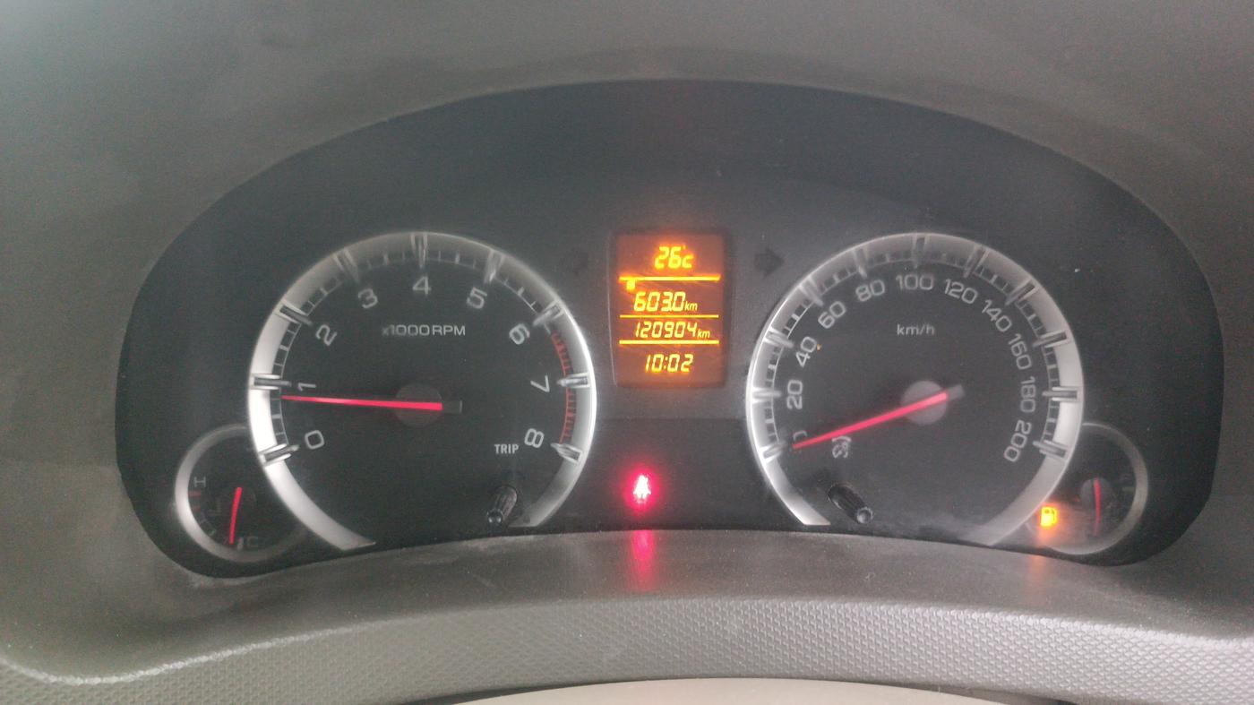 2017 Maruti Ertiga ZXI, Petrol, Manual, 1,20,904 km, Odometer Image