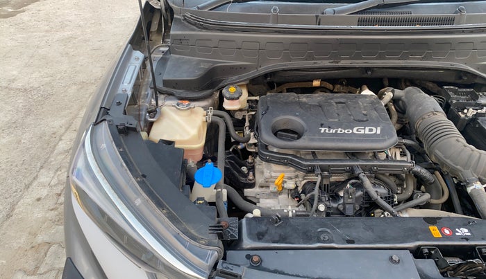 2021 KIA SONET HTX 1.0 IMT, Petrol, Manual, 18,338 km, Engine View - Right