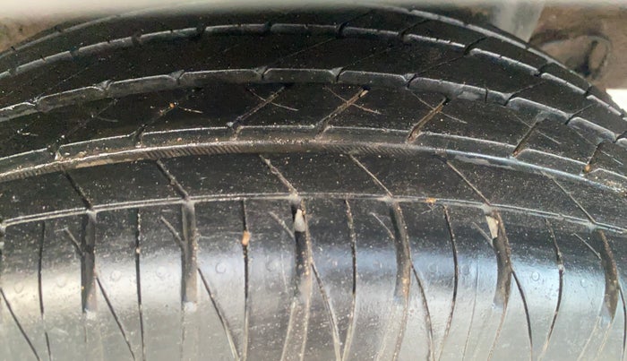 2021 KIA SONET HTX 1.0 IMT, Petrol, Manual, 18,338 km, Left Rear Tyre Tread