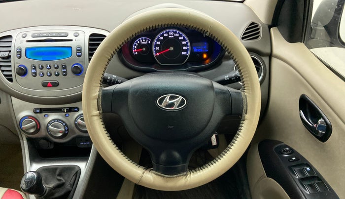 2011 Hyundai i10 SPORTZ 1.2, Petrol, Manual, 63,999 km, Steering Wheel Close Up