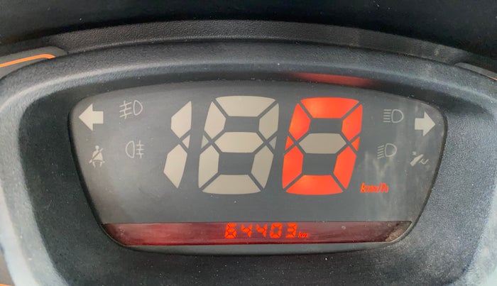 2018 Renault Kwid RXT 1.0 (O), Petrol, Manual, 64,394 km, Odometer Image