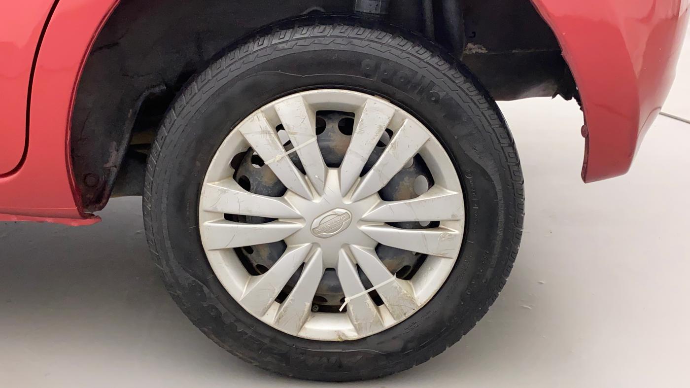 2015 Datsun Go T, Petrol, Manual, 44,095 km, Left Rear Wheel