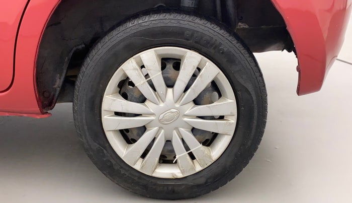 2015 Datsun Go T, Petrol, Manual, 44,095 km, Left Rear Wheel