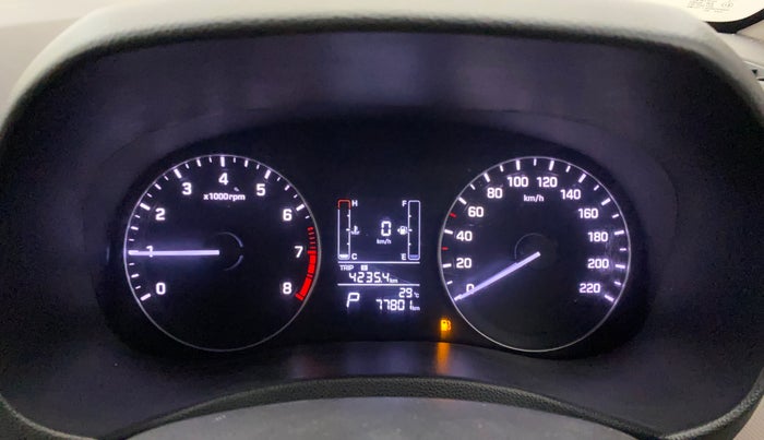 2018 Hyundai Creta SX PLUS AT 1.6 PETROL, Petrol, Automatic, 77,801 km, Odometer Image