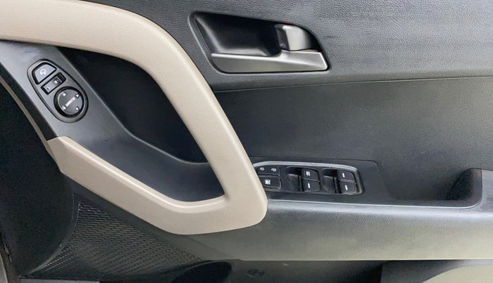 2018 Hyundai Creta SX PLUS AT 1.6 PETROL, Petrol, Automatic, 77,801 km, Driver Side Door Panels Control