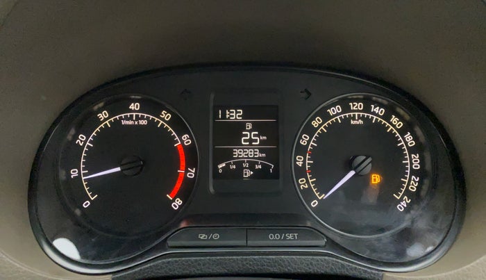 2015 Skoda Rapid AMBITION 1.6 MPI MT PLUS, Petrol, Manual, 39,337 km, Odometer Image