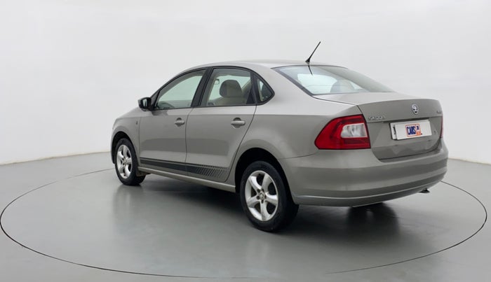 2015 Skoda Rapid AMBITION 1.6 MPI MT PLUS, Petrol, Manual, 39,337 km, Left Back Diagonal