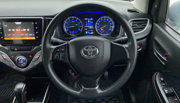 2019 Toyota Glanza G CVT, Petrol, Automatic, 8,962 km, Steering Wheel Close Up