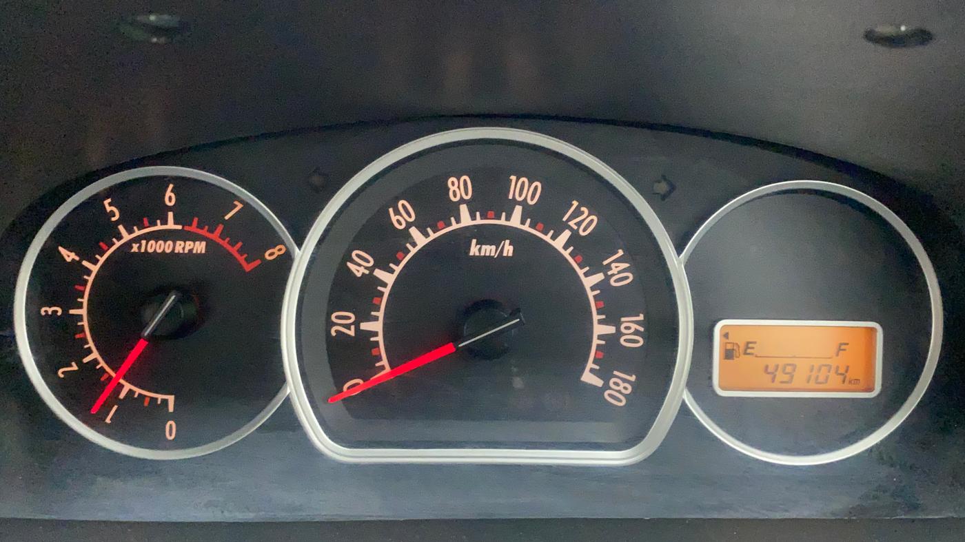 2012 Maruti Alto K10 VXI, Petrol, Manual, 49,241 km, Odometer Image