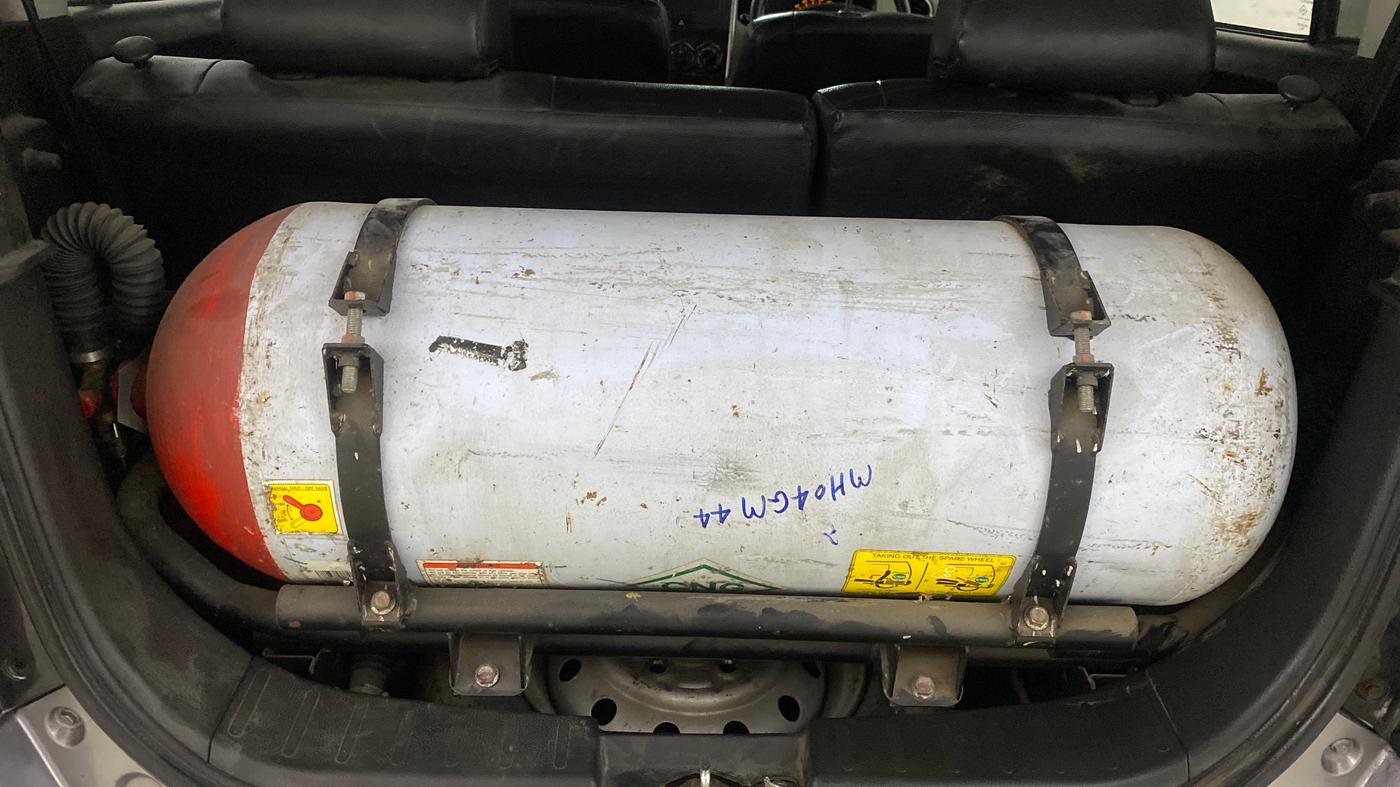 2014 Maruti Wagon R 1.0 LXI CNG, CNG, Manual, 1,06,655 km, Boot Inside