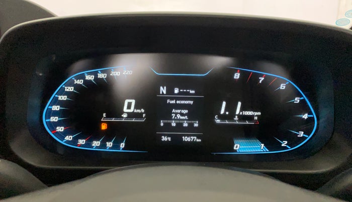 2021 Hyundai NEW I20 SPORTZ 1.0T GDI IMT, Petrol, Manual, 10,656 km, Odometer Image