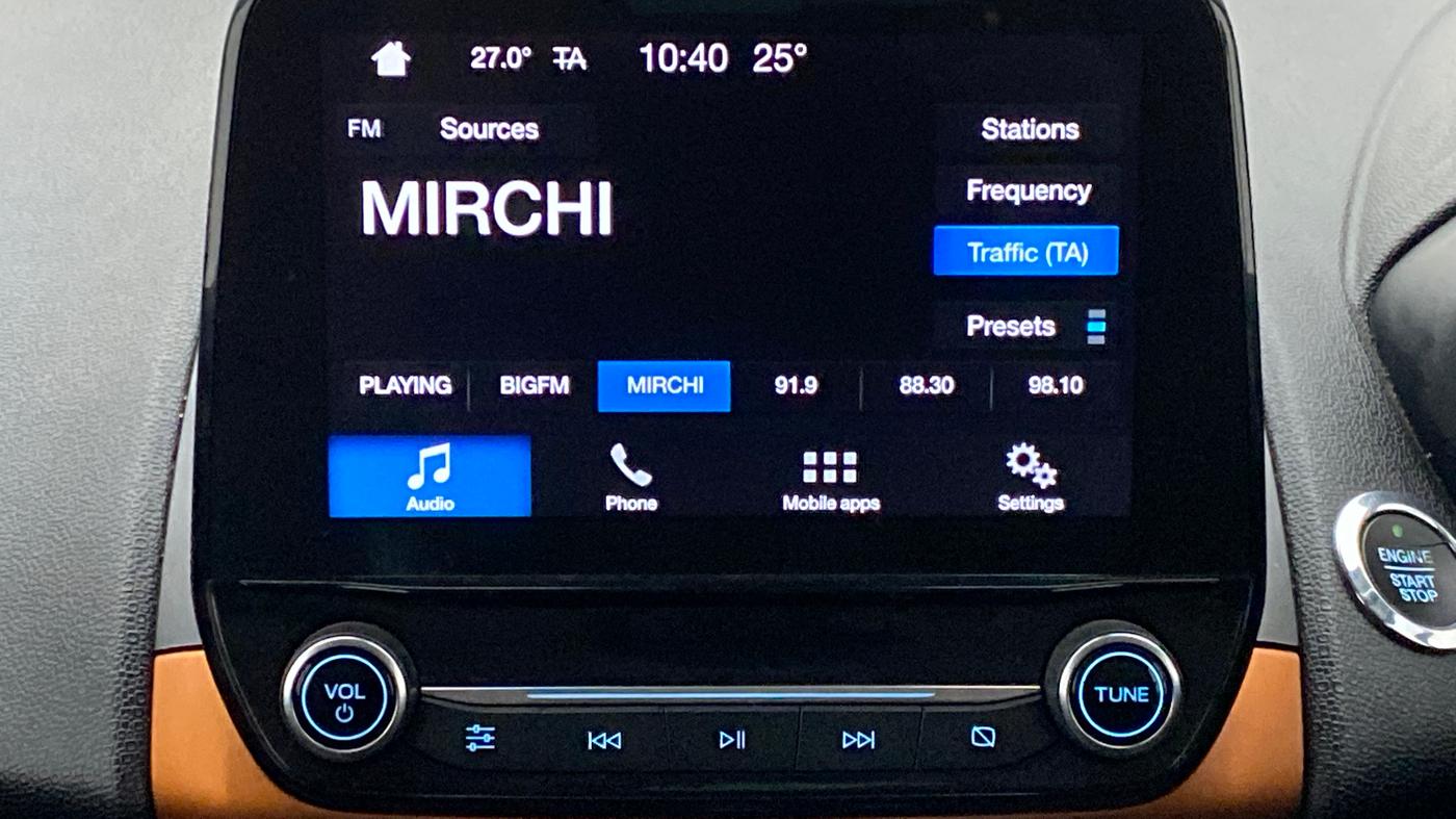 2018 Ford Ecosport 1.0 ECOBOOST TITANIUM SPORTS(SUNROOF), Petrol, Manual, 24,691 km, Infotainment System