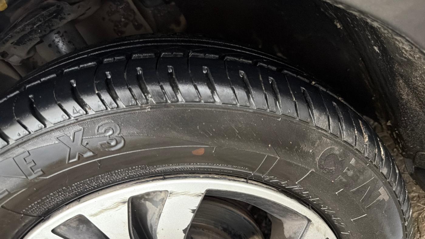 2024 Tata Tiago XTA CNG , CNG, Automatic, 50,745 km, Left Rear Tyre Tread